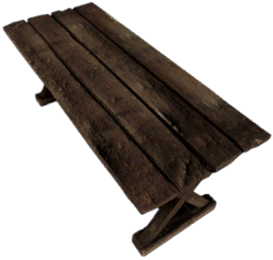 Large Blackwood Table