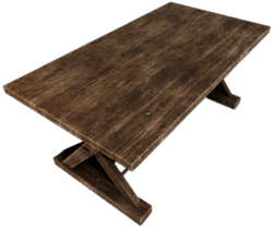 Sturdy Wooden Table