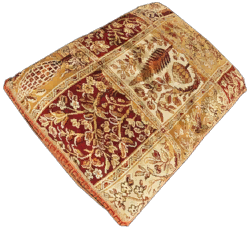 Yellow Square Cushion