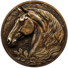 Horse Medallion