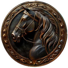 Quality Horse Medallion