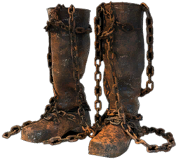 Rusty Chain Boots